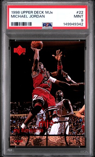 1998 Upper Deck Mjx #22 Michael Jordan PSA 9