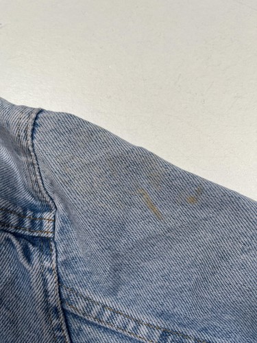 Vintage Levi's Denim Jacket Mens Blue Trucker Made In USA Type 3 WPL423 Read 70s by Levi's, $59.99 - Photo 11