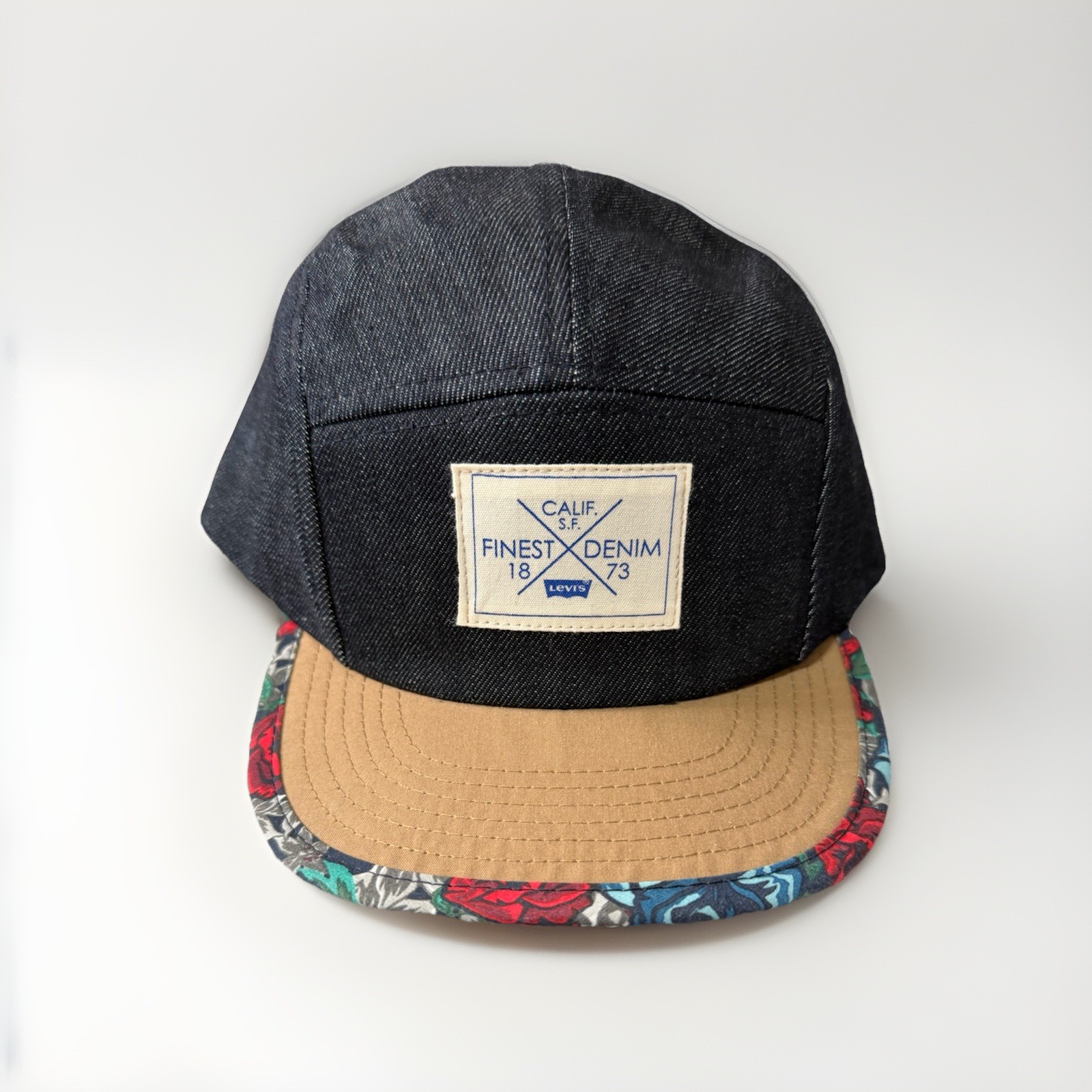 Levi’s Denim Baseball Cap Adjustable Strapback In… - image 1