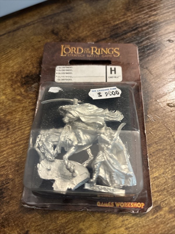  LOTR: Glorfindel H 06-42 , Mounted and on Foot Versions Games Workshop 2003