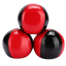 3PCS Juggling Balls for Beginners,Durable Juggle Ball Kit,PU Leather High End...