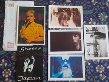 David Sylvian Autographs x 2 plus Prints from Opium Arts