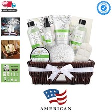 Spa Gift Baskets For Women 10pcs Spa Gifts For Women, Lily Gift Baskets Bath ...