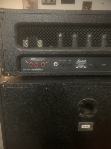 Marshall DSL100H 375w Guitar Amp Head With Marshall MX412B 240w Cabinet Stack - Picture 3 of 8