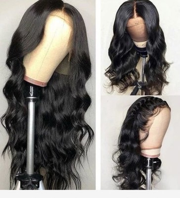 26 Inch Body Wave Human Hair Wig   13×4 Lace Front | 180% Full Density