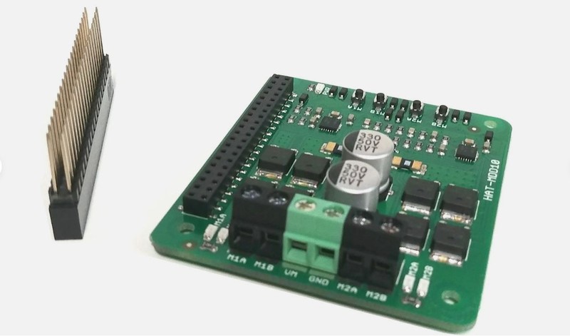 Cytron Dual 10A Motor Driver HAT for Raspberry Pi