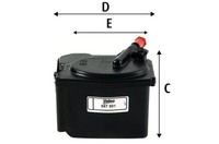 Kraftstofffilter Valeo 587501 FÜR CitroËN Passend FÜR Fiat Ford Mazda Mini