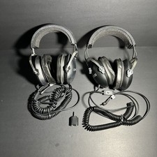 Set of 2 Koss QZ99 Passive Noise Reduction Mono/Stereo Headphones! - Used!