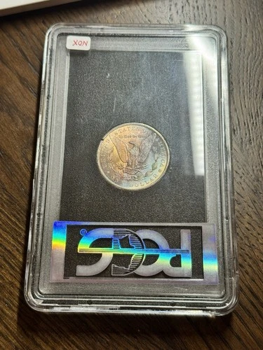 1884 CC Morgan Silver Dollar GSA PCGS MS62 Monster Toning Toned Coin (Slab3431)