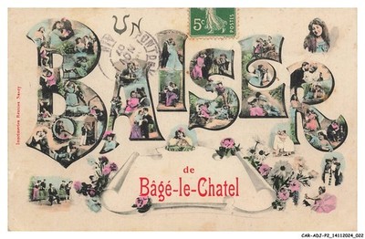 CAR-ADJP2-0088-01 - Bage-Le-Chatel - Baiser