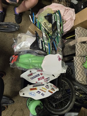 2008-2015 Kawasaki Kx450f Plastics Body Kit OEM Full Kit Plastics