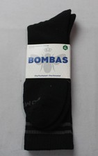 Bombas Unisex Honeycomb Arch Support Crew Socks BM7 Black Size: XL NWT