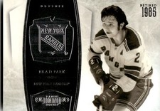 2011-12 Panini Base Silver Set Break Brad Park /99 New York Rangers #130