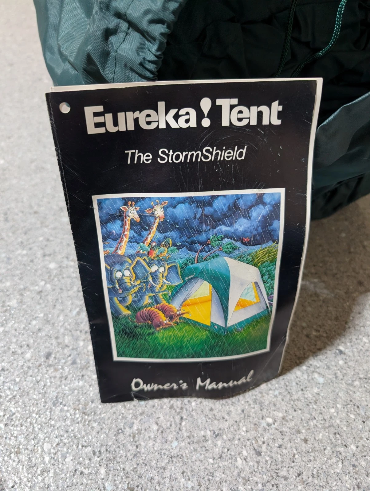 Vintage Eureka StormShield Space II Camping Tent Shelter 12’ x 12' 8 Person Mint