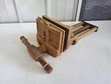 Vintage Columbian 7" Under Bench Carpenter Vise Cleveland  O. USA