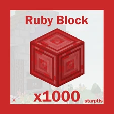 Roblox Islands | x1000 Ruby Block ✅Trusted Seller✅
