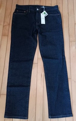 Outerknown Jeans Mens 33x32 Ambassador Slim Fit Indigo Organic Cotton Denim NEW