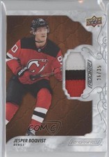 2019-20 Engrained Rookies Mahogany Premium Material 6/35 Jesper Boqvist #57 xp6