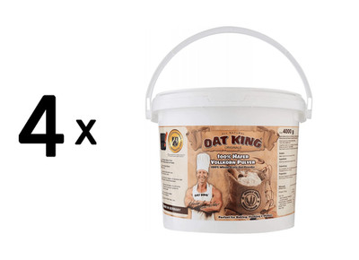 4 x LSP Oat King Wholegrain Oat Powder (4000g) (6,87 EUR/kg)