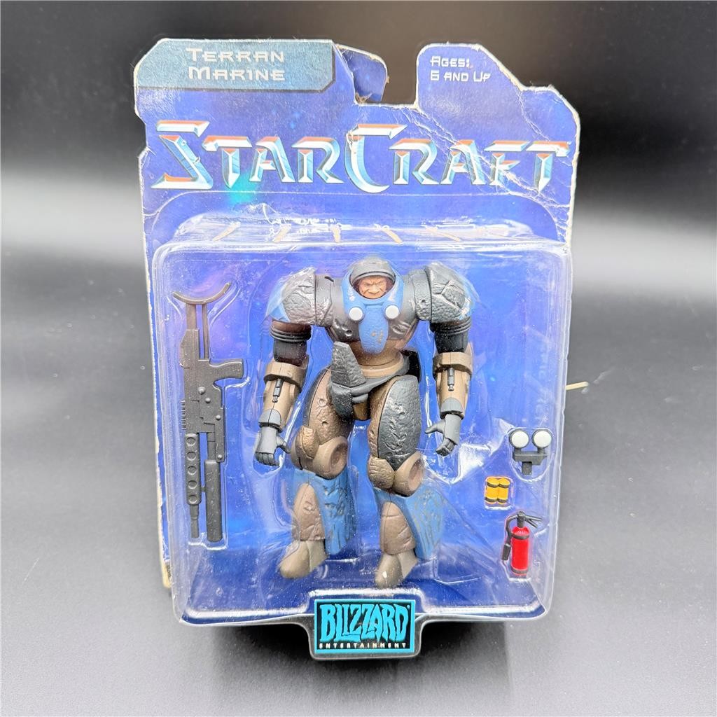 StarCraft Terran Marine Action Figure 1998 Collection 1 - Blizzard