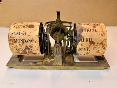 Seth Thomas Fashion Andrews Clock Calendar Day Month Movement