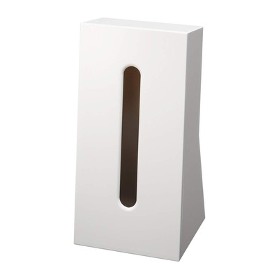 Yamazaki Jitsugyo Tissue Box Case Smart weiß B13xT11xH25,5cm ABS Simple 7984