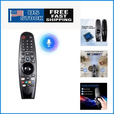 All-in-One Voice Magic Remote for LG TVs - 25 Buttons & Registration Made Simple