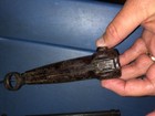 Cold War Era ROMANIA Army AK Knife With Sheath — photo 5