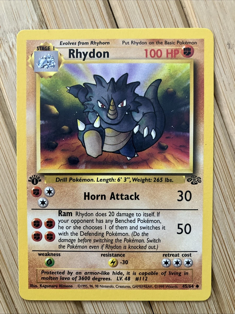 Rhydon Pokemon Card for sale