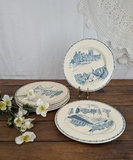 6 Lunéville World Cities Plates