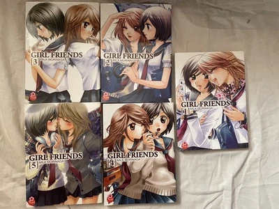 Girl Friends intégrale T1 à T5 VF Milk Morinaga Taifu Comics Yuri Girls Love - Photo 1/3