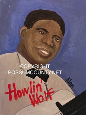 ALAN the PORTRAIT GUY - HOWLIN' WOLF