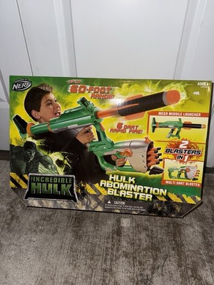 Hasbro Nerf Hulk Abomination Blaster Titan AS-V.1 & Hornet AS-6