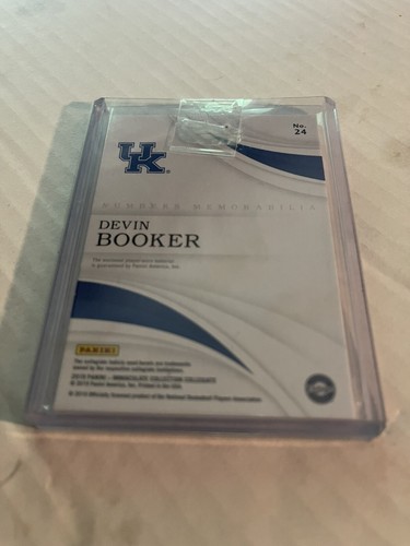 Devin Booker 2019 Immaculate Collection Collegiate. 1/5 Jersey # UK hero!! - Picture 2 of 2
