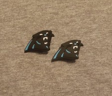 Carolina Panthers Football Team Charm For Crocs Shoe Charms - 2 Pieces