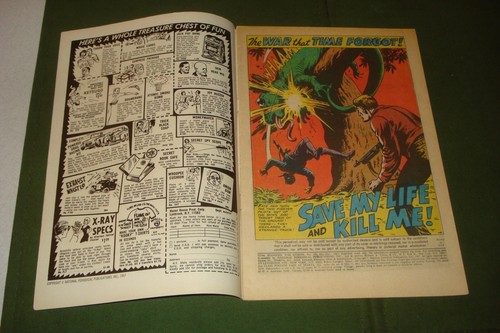 CÓMICS STAR SPANGLED WAR - 17 NÚMEROS, #103-136, 1962-67, DC, DINOSAUR COV - Imagen 19 de 23