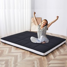 H ZT 5" Thick Japanese Floor Mattress, Japanese Futon Mattress Foldable Mattress