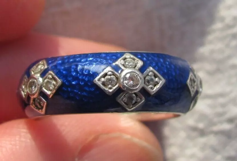 925 star shop stamp inside ring