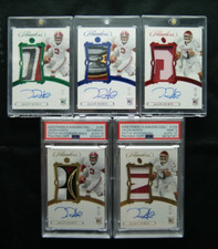 2020 Panini Flawless Collegiate Jalen Hurts RC Autos -Rare Rainbow Lot of 5 RPAs