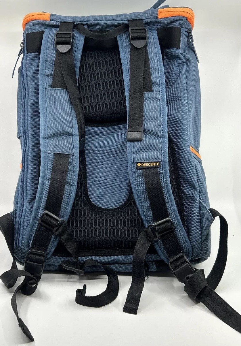 Descente Backpack Blue 16 x 13 x 6 in Unisex Skiing Snowboarding