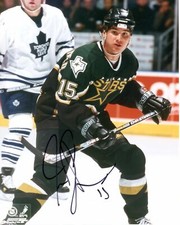 Jamie Langenbrunner   Autographed 8x10 Dallas Stars    # S357