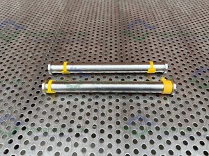 Lot of 2 - 316 Stainless Steel Pipe Straight Connector 8" x 3/4"