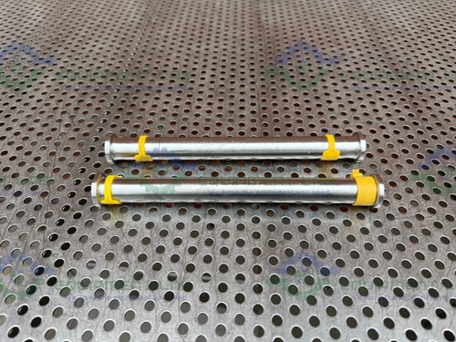 Lot of 2 - 316 Stainless Steel Pipe Straight Connector 8" x 3/4"