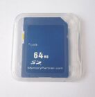 64Mb Memory Card Standard Secure Digital Generic W/Cases New