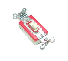Hubbell  1221-I  Specification Grade Toggle Switch 20 Amp 277 VAC