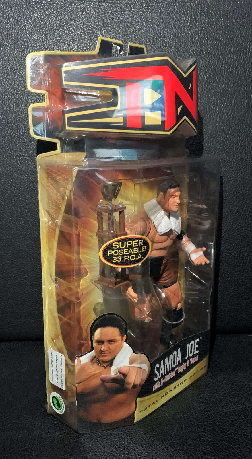 TNA Figur Samoa Joe Marvel Toys Neu OVP MISB Impact Wrestling WWE UPW J. Seanoa