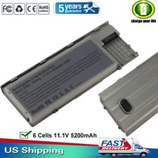 6 Cell Laptop Battery for Dell Latitude D620 D630 D631 D640 PC764 TC030 M2300