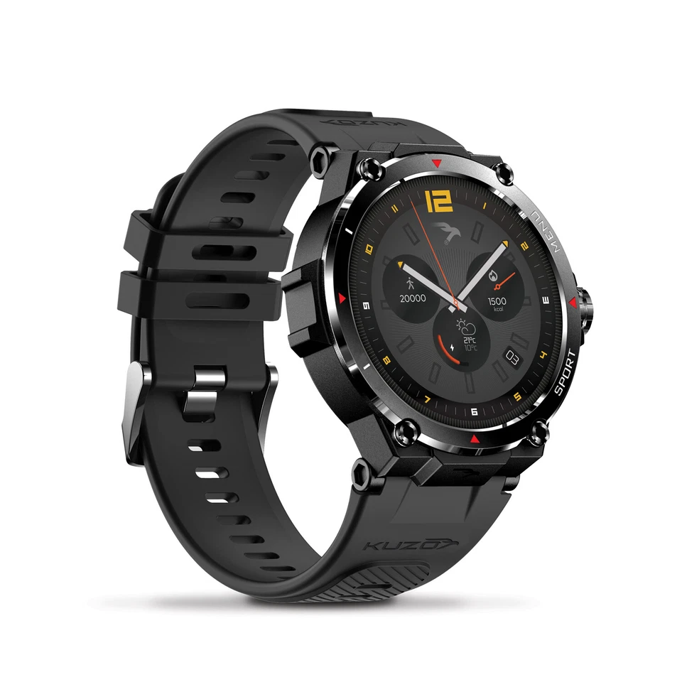 VEHO KUZO II F2-S SPORT SMART WATCH WITH GPS - BLACK - VSW-003-F2S-B - Image 3 of 4