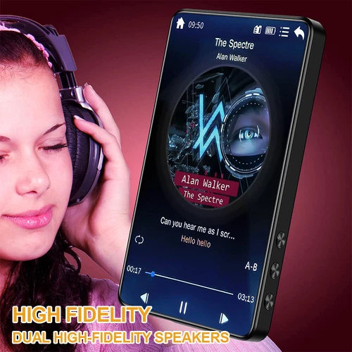 Support 256GB 4" Bluetooth LED MP3/MP4 Lossless Music Player FM Radio Recorder - Picture 7 of 17