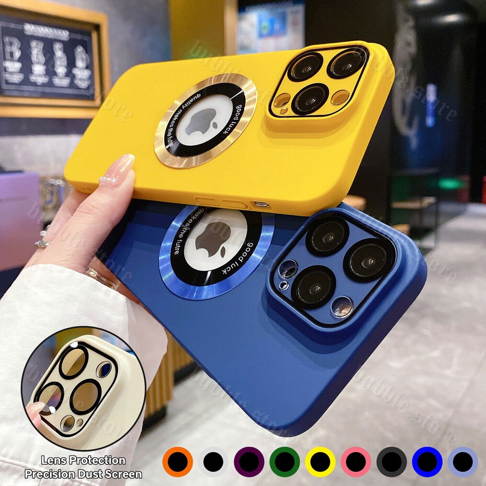 Cober Funda For iPhone 14 15 Pro Max 13 12 Camera Lens Cover Telefono Protecto